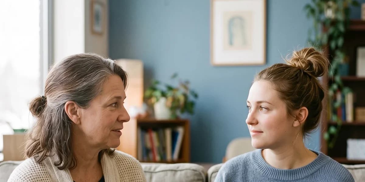 Counselor explaining what Utah's H.B. 51 protections mean for a birth mother's situation