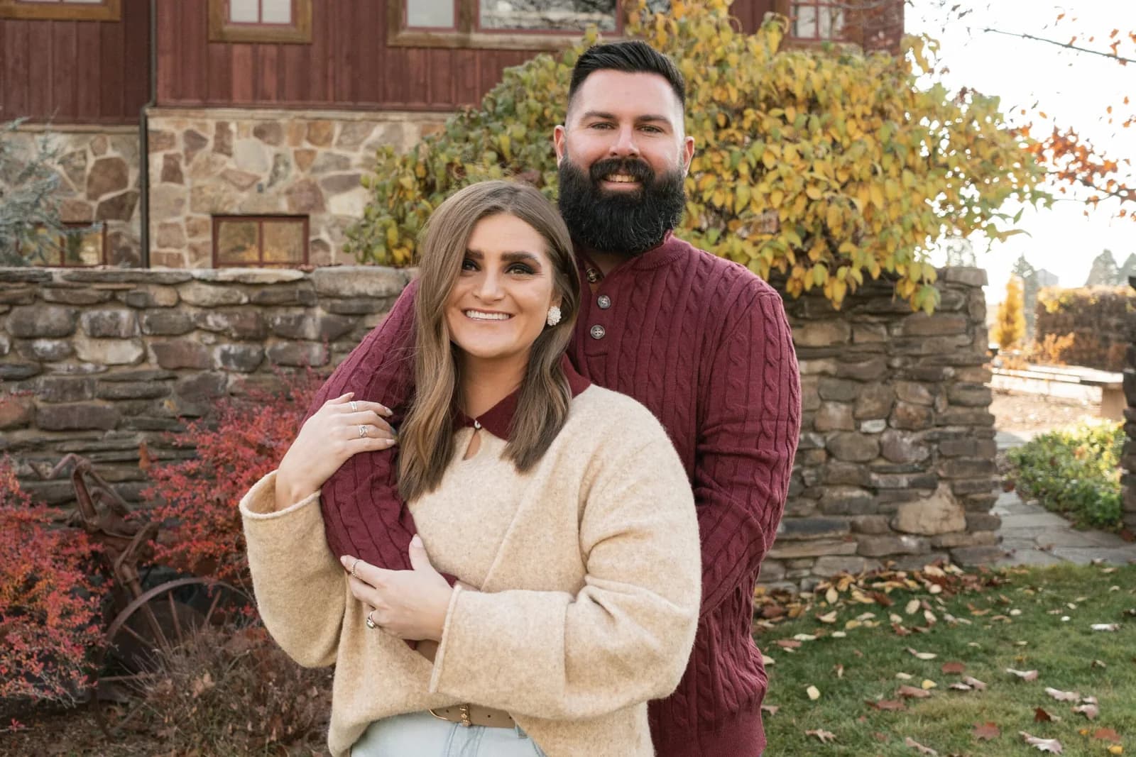 Logan and Carly, hopeful adoptive family portrait