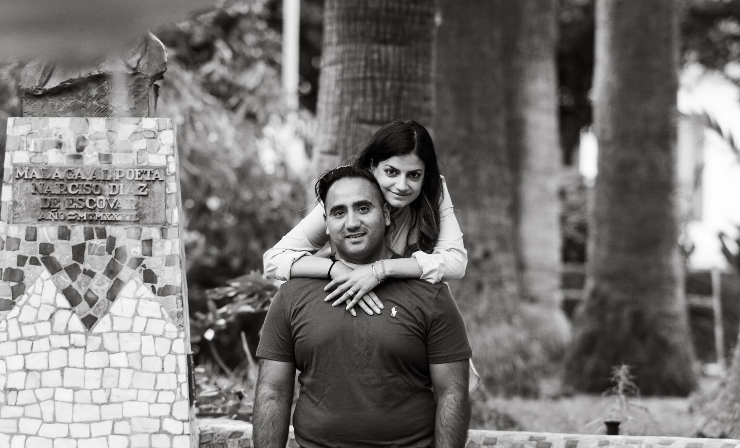 Reema & Gobind, profile portrait