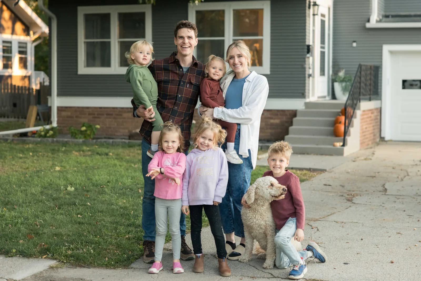 Timothy and Emily, hopeful adoptive family portrait