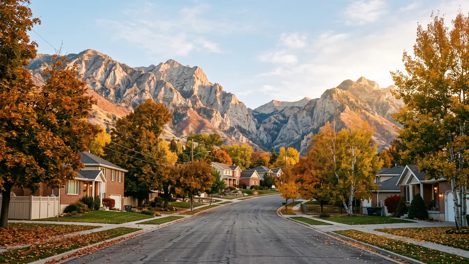 Sandy, Utah neighborhoods beneath Little Cottonwood Canyon, home of A Act of Love Adoptions
